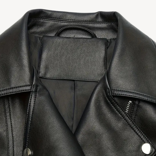 EB | Fake-Leder Bikerjacke für Frauen