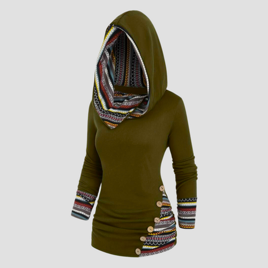 EB | Boho-Stil Damenhoodie