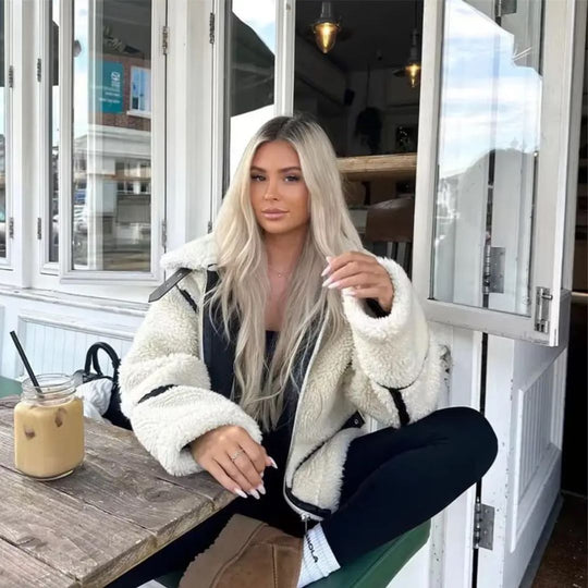 EB | Teddyjacke mit Gemütlichem Futter