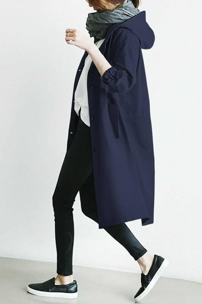 EB | Kapuzen-Trenchcoat