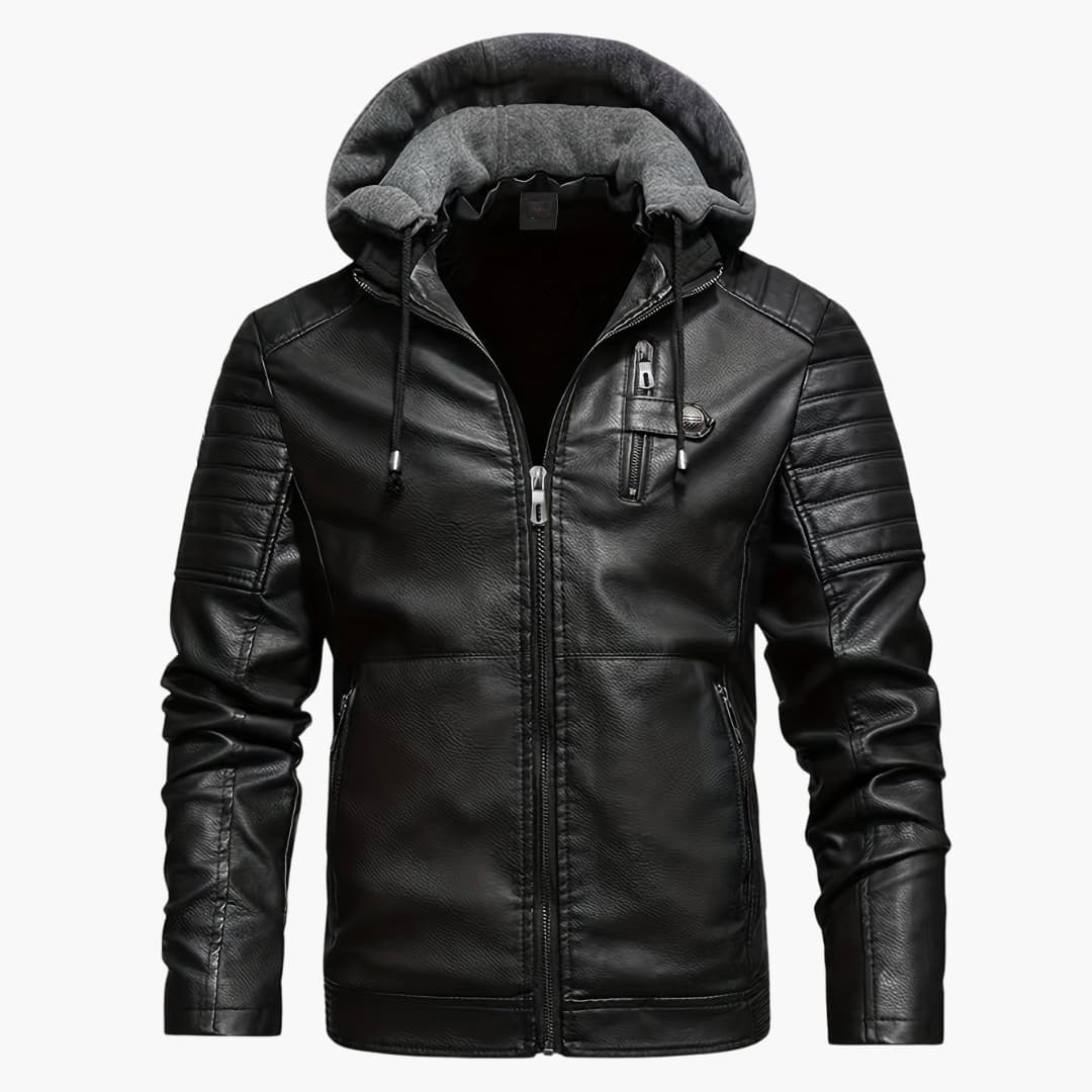 EB | Softshell-Jacke mit Kapuze Winddichte Jacke