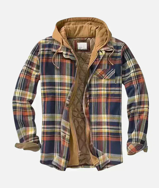 EB | Karierte Patchworkjacke