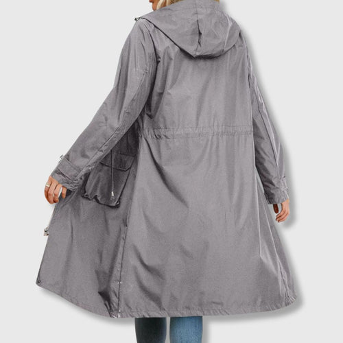 EB | Lange Jacke mit Klassischer Silhouette