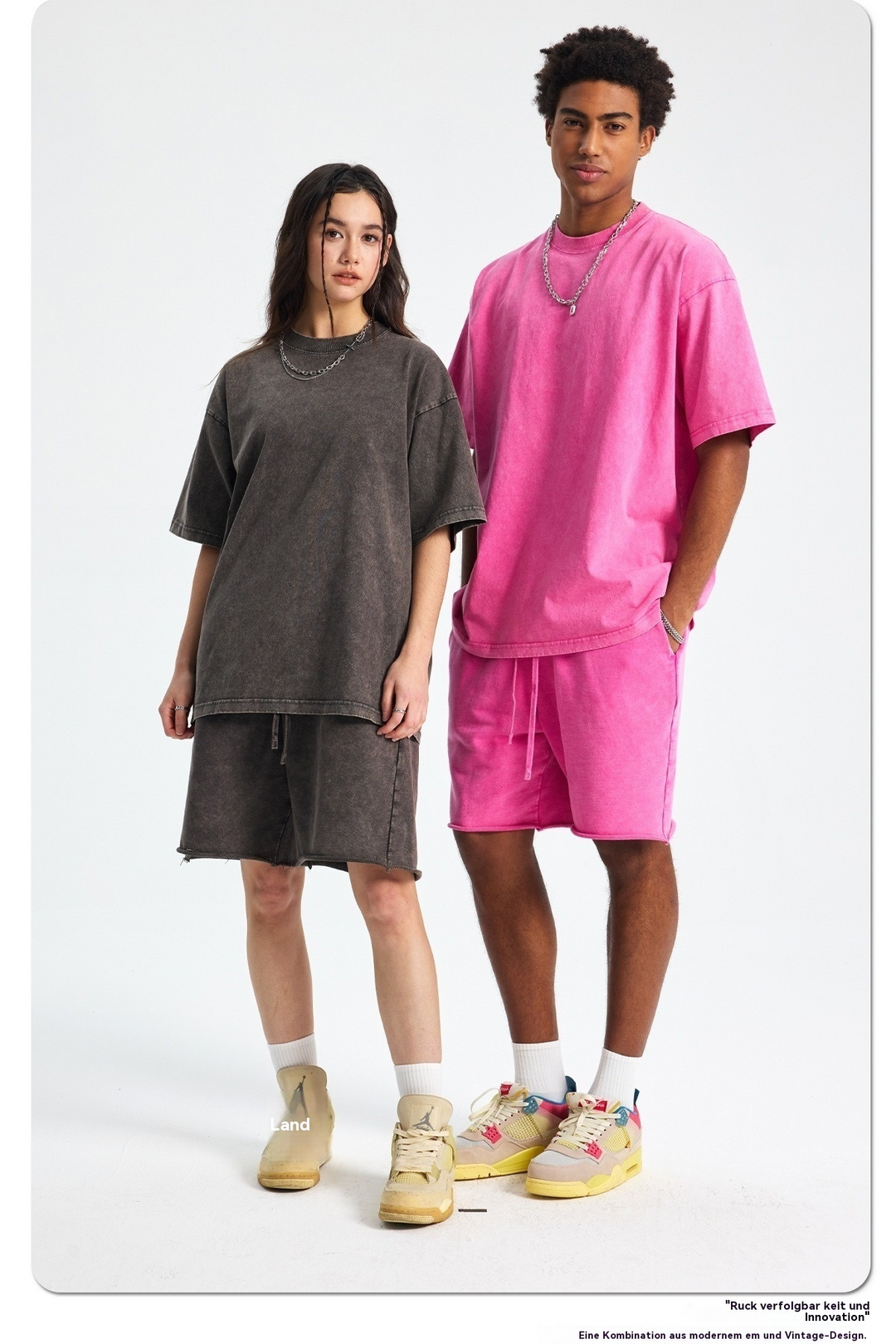 EB | Batik gewaschenes altes Herren-T-Shirt