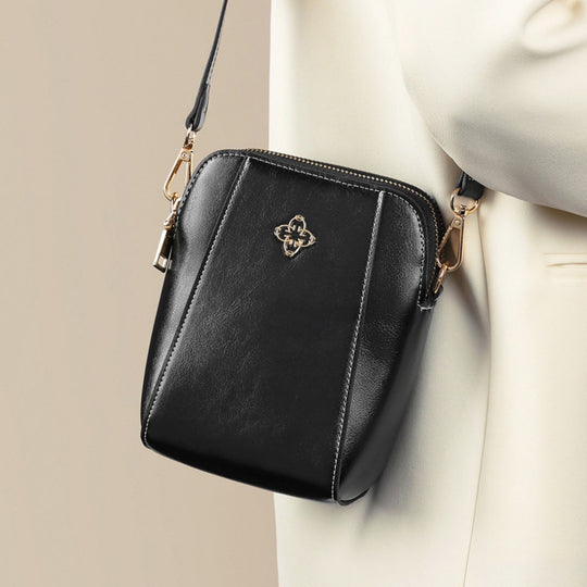 EB | Vintage Öl Wachs diagonal span Tasche