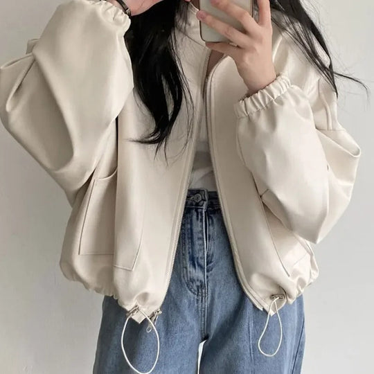 EB | Hip-Hop PU-Lederjacke