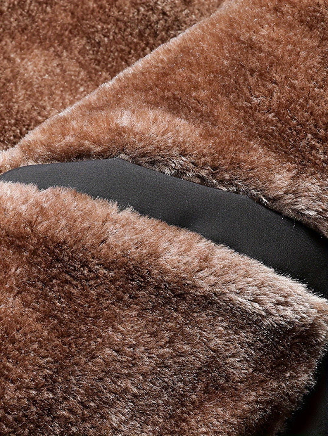 EB | Winddichte Jacke mit Imitiertem Pelzfutter Polyester Warm und Komfortabel
