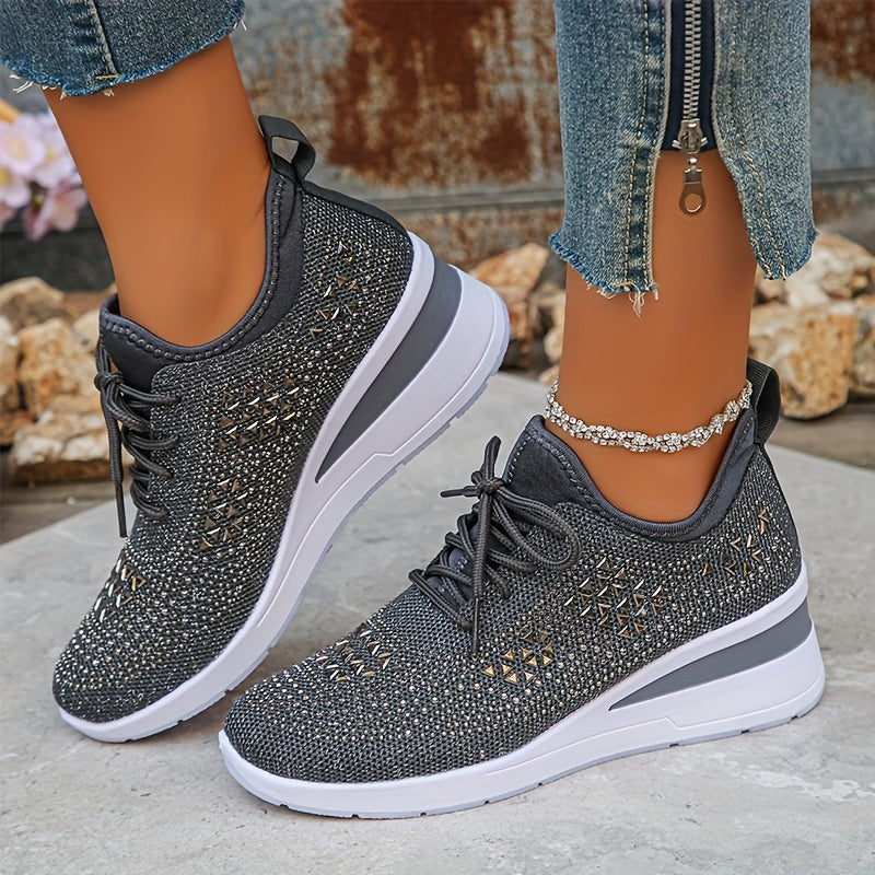 Elegante Sneakers mit Strasssteinen EB EB
