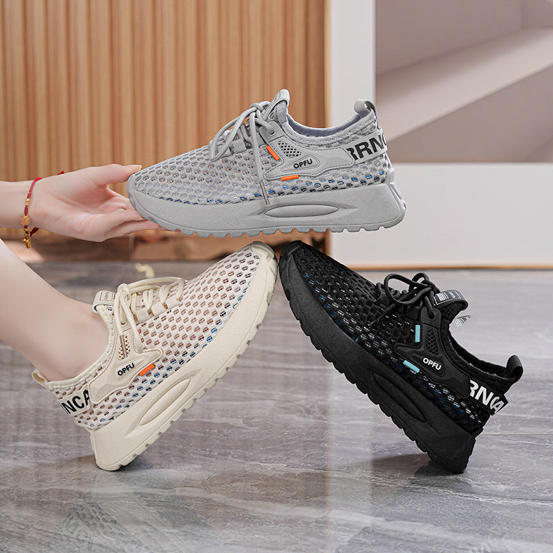 Bequeme Mesh-Freizeit-Sportschuhe für Damen EB EB