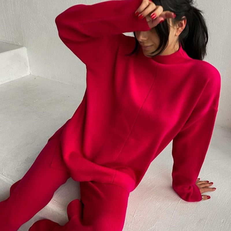 EB | Winter Perfektes Pullover- und Hosenset