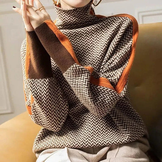 EB | Pullover Eleganter Moderner Stil Ideal für den Winter