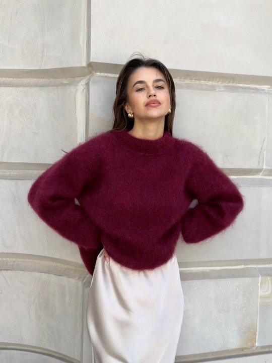 EB | weicher Mohair-Strickpullover