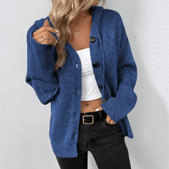 EB | Strick-Cardigan mit Knöpfen für Damen