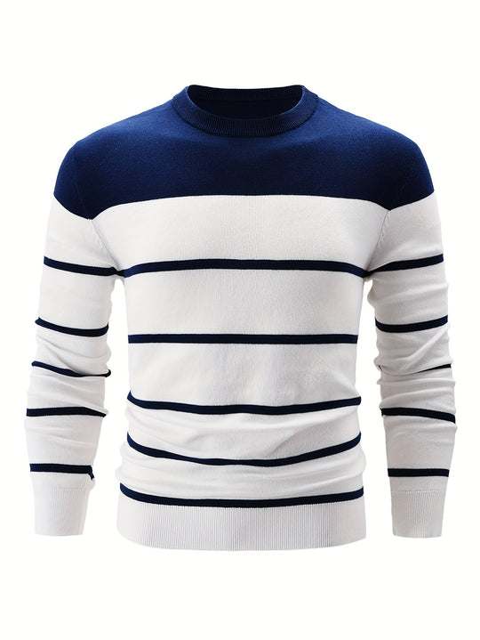 EB | Gestreifter Pullover Baumwolle Klassisch und Komfortabel