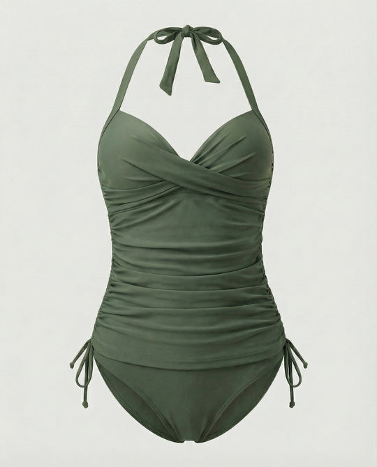 EB | Tankini Von Byvera mit V-Ausschnitt Im Leopardenmuster