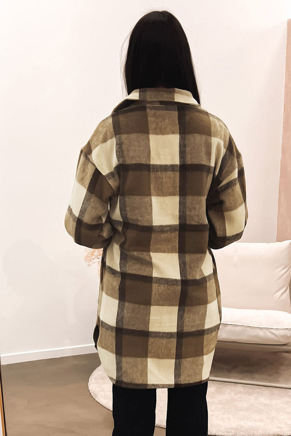 EB | Karohemdjacke Baumwolle und Polyester Perfekt Zum Layering