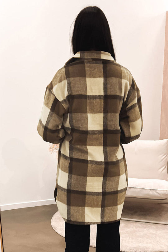 EB | Karohemdjacke Baumwolle und Polyester Perfekt Zum Layering