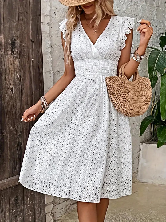 EB | Wickelkleid mit Raffung Femininer Chic für Jeden Anlass