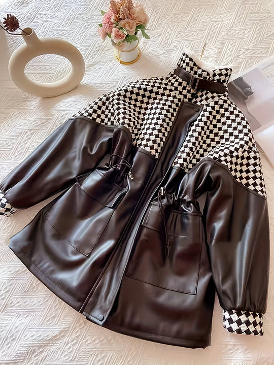 EB | Damen-Plüschjacke für Herbst & Winter