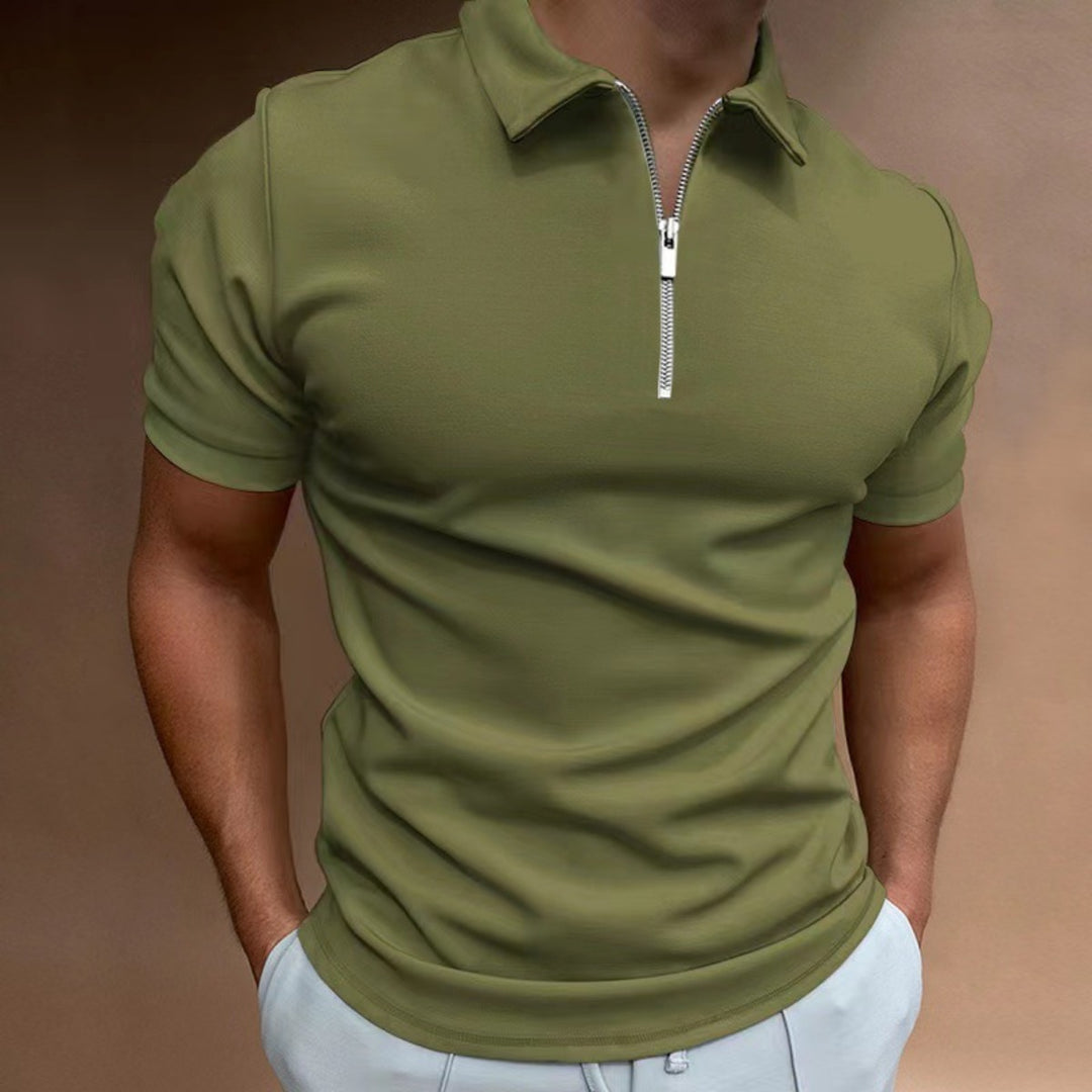 EB | Kurzärmeliges Poloshirt mit Revers