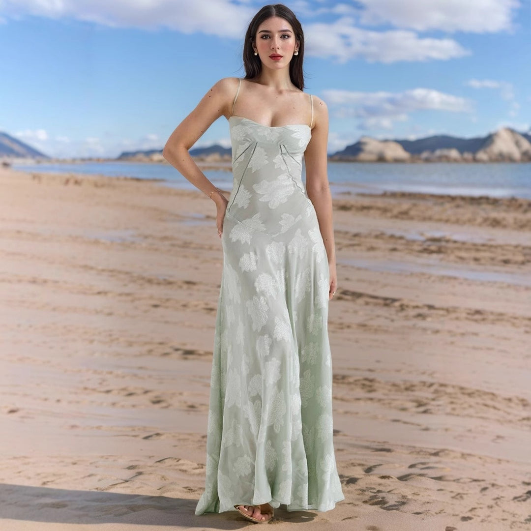 EB | Perspektive Slim Fit Hosenträger Blumenkleid