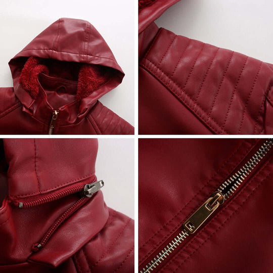 EB | Damen abnehmbare Kapuzenjacke