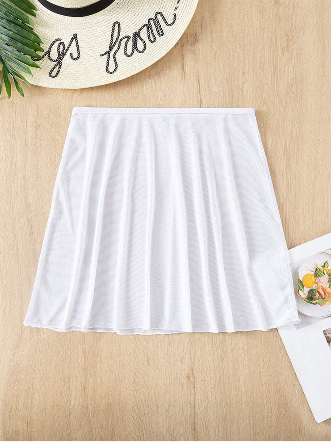 EB | Schwimmrock aus Mesh mit hoher Taille
