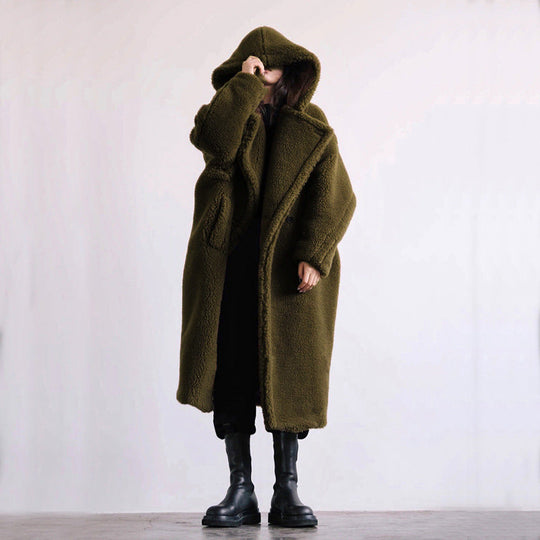 Damen Steppmantel mit Knöpfen & Winterdesign | EB