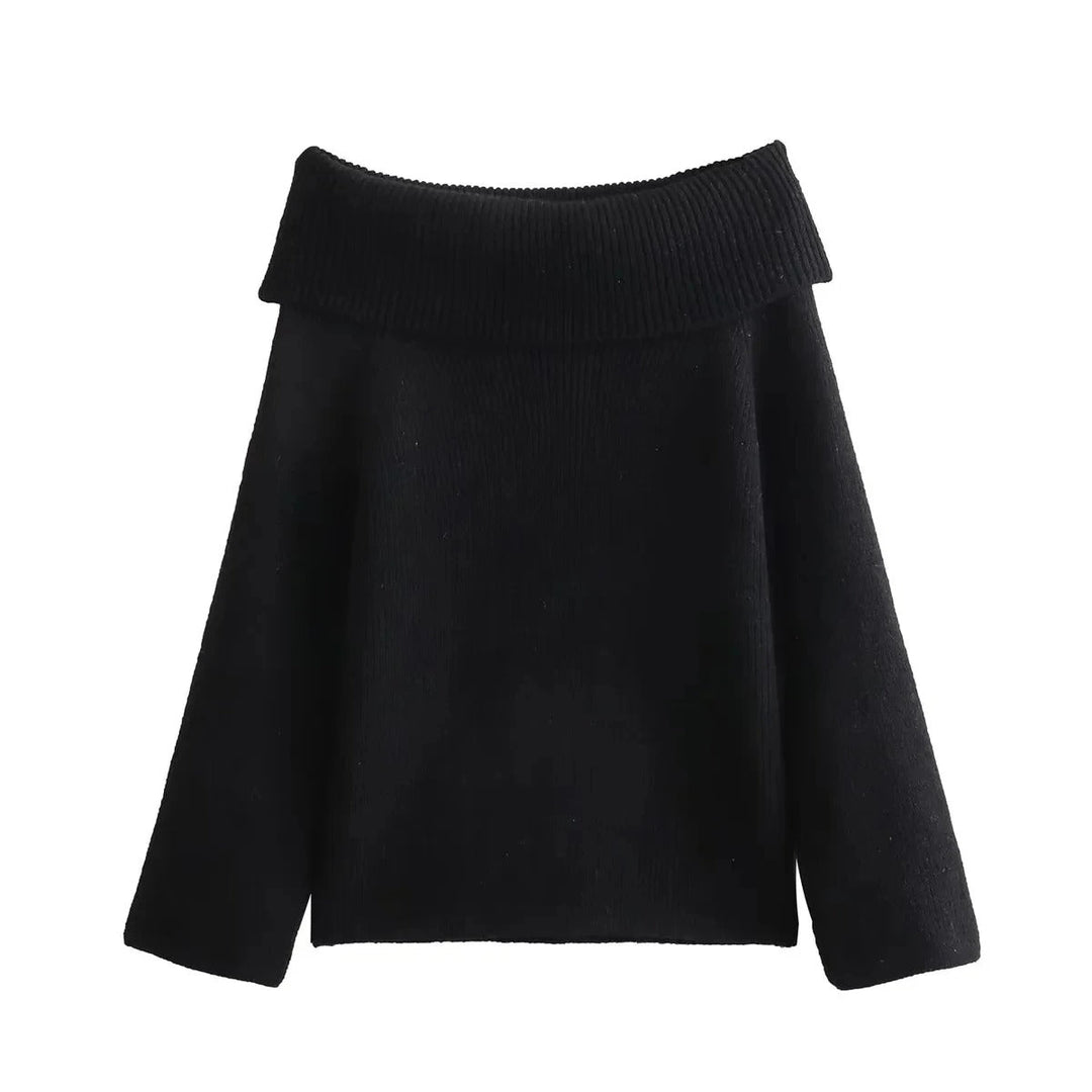 EB | Off-Shoulder Damen Strickpullover