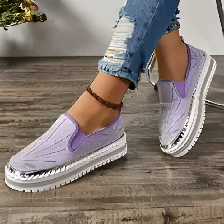 Bea | Elegante Damen Slipper mit funkelnden Strasssteinen EB