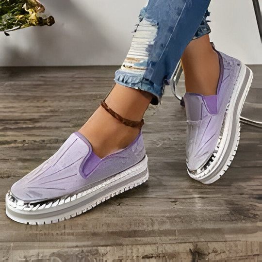 Bea | Elegante Damen Slipper mit funkelnden Strasssteinen EB
