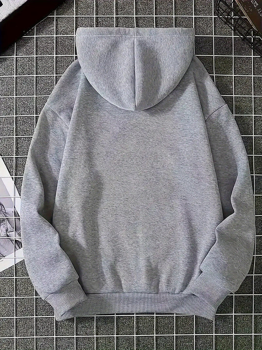EB | Kapuzenpullover mit Weihnachtsdruck Baumwolle Weihnachtsmann Design