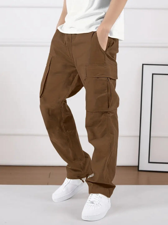 EB | Lässige Jogginghose Herren mit Elastischem Bund und Taschen