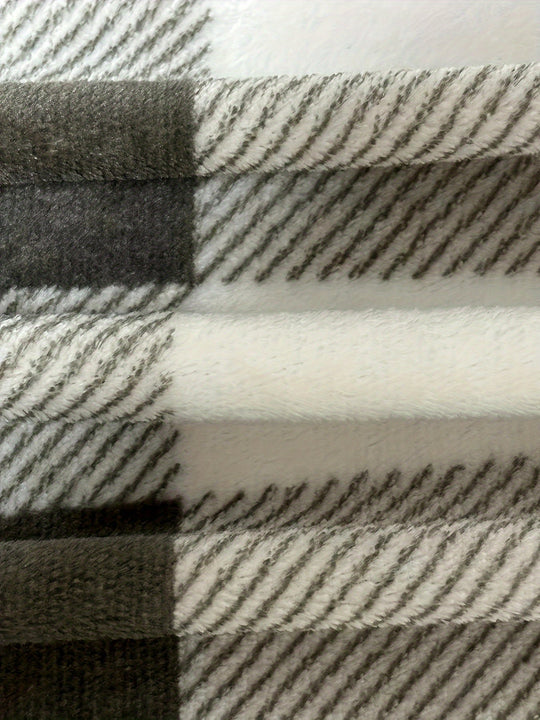EB | Flannel Karierter Hoodie Baumwolle und Polyester Trendig und Komfortabel