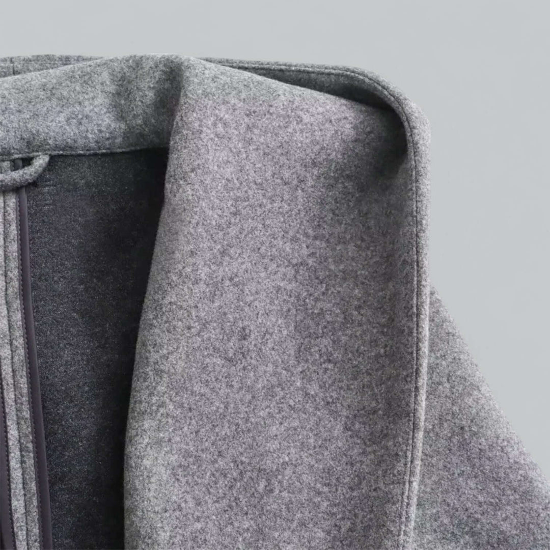 EB | Damen Kapuzen Lang Trenchcoat