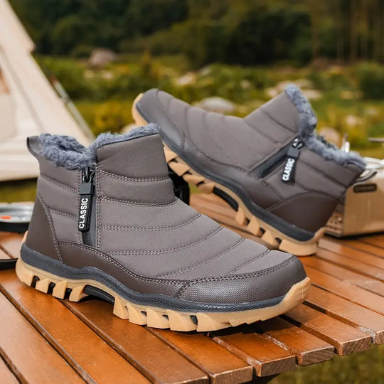 Herren Winter-Schneestiefel mit Fleecefutter EB