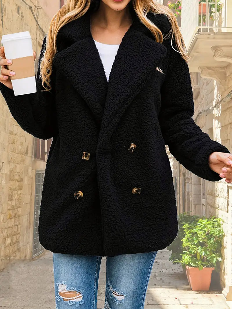 EB | Fleece-Strickjacke