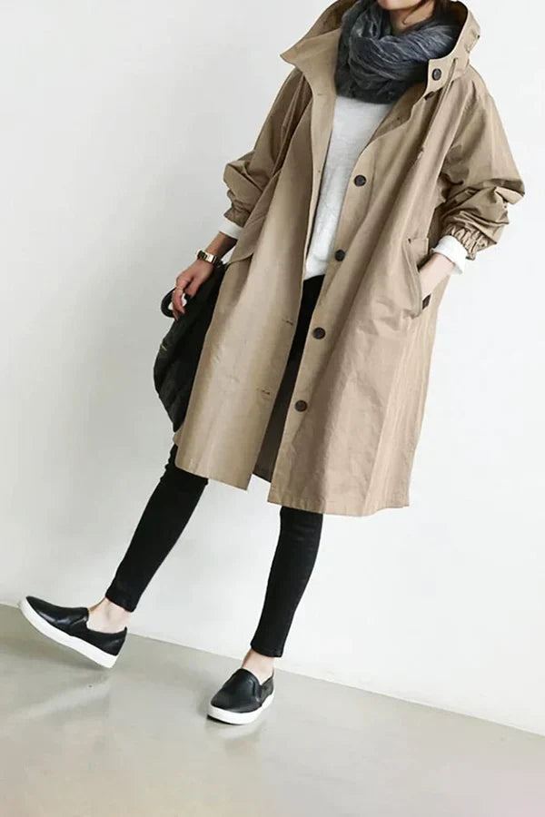 EB | Stilvolle Dünne Regenjacke