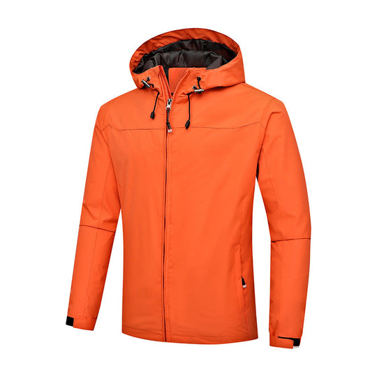 EB | Wasser- und winddichte Jacke mit Kapuze