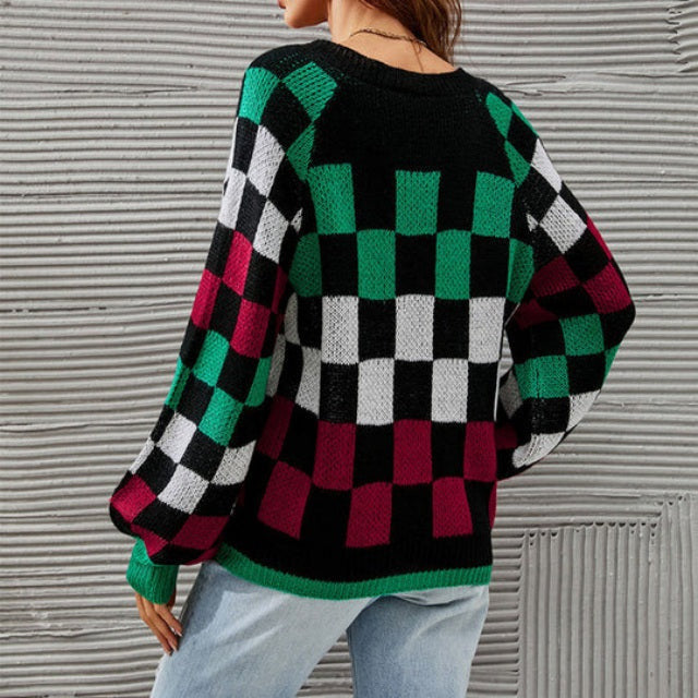 EB | Pullover in Kontrastfarbe mit Modernem Schnitt