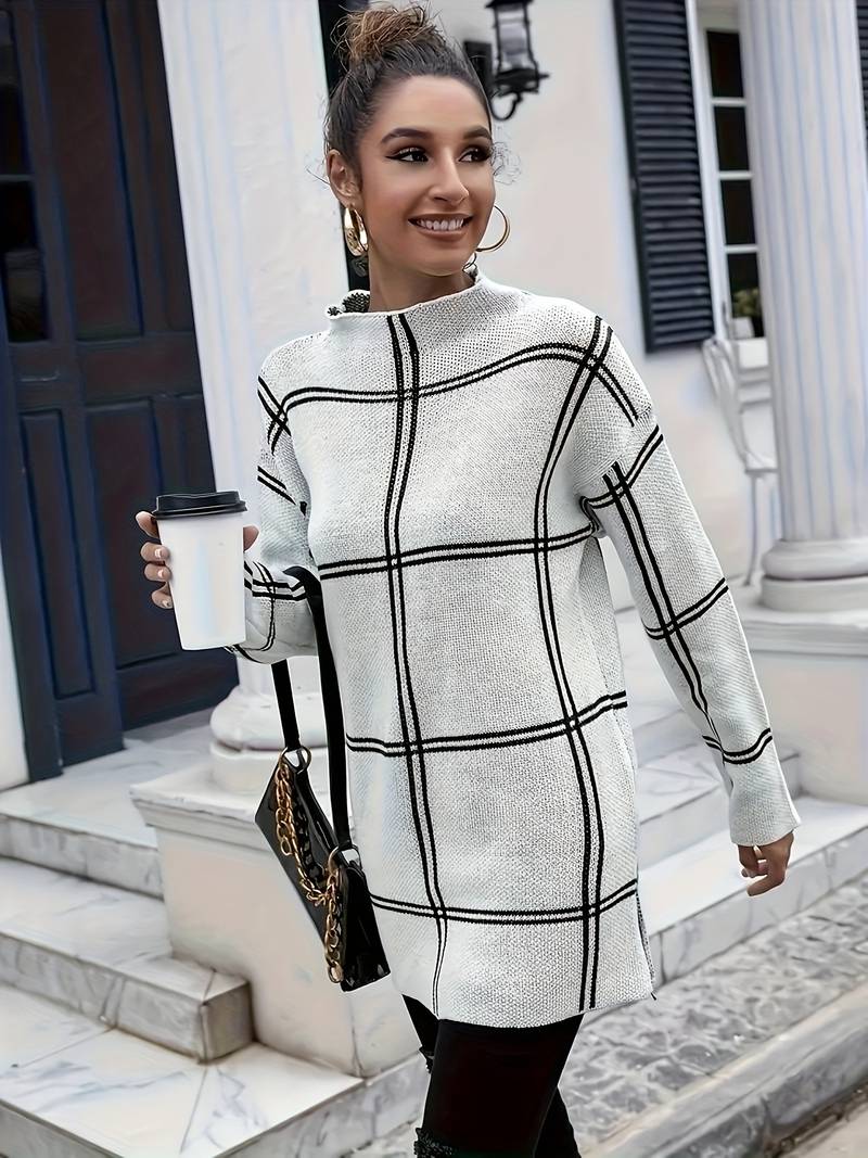 EB | Kariertes Sweatshirt