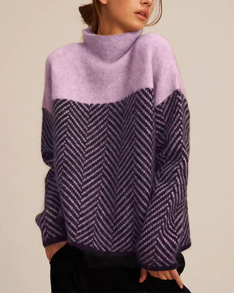 EB | Baumwolle Rollkragen-Pullover
