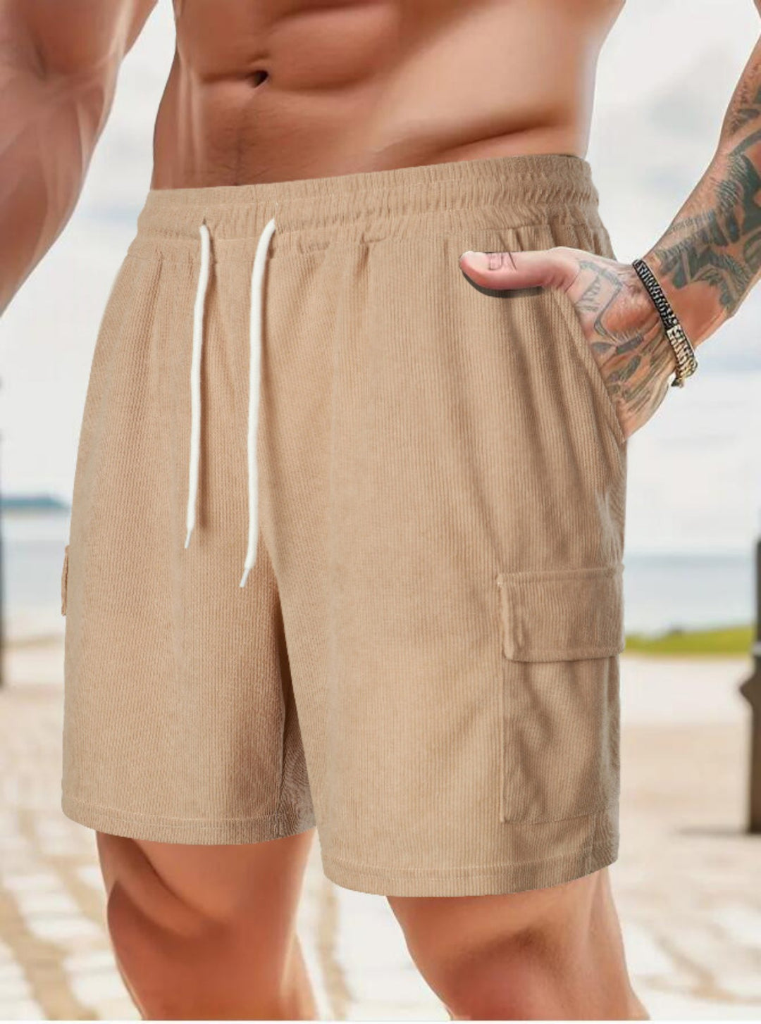 EB | Werkzeugshorts aus Cord