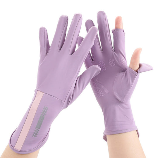 EB | Sonnenschirm Eis Seide Handschuhe