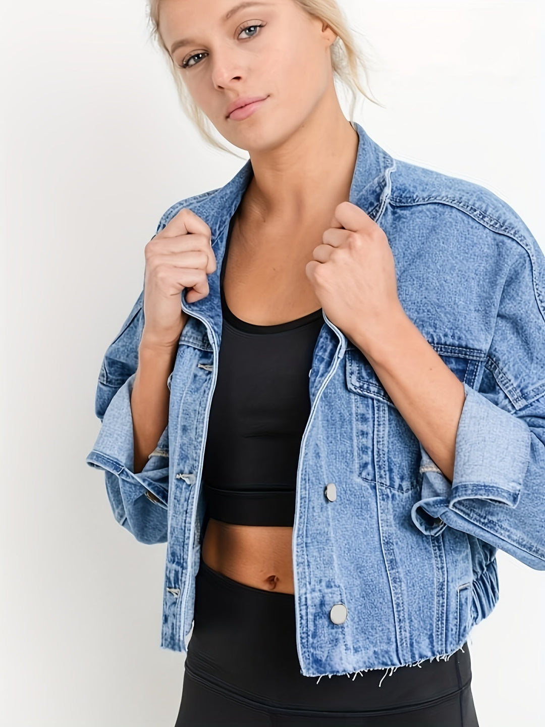 EB | Jeansjacke mit Reverskragen für Den Herbst