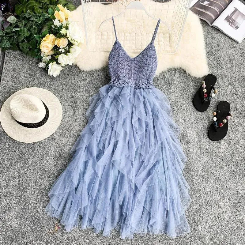 EB | Kleid Aus Netzschlaufe