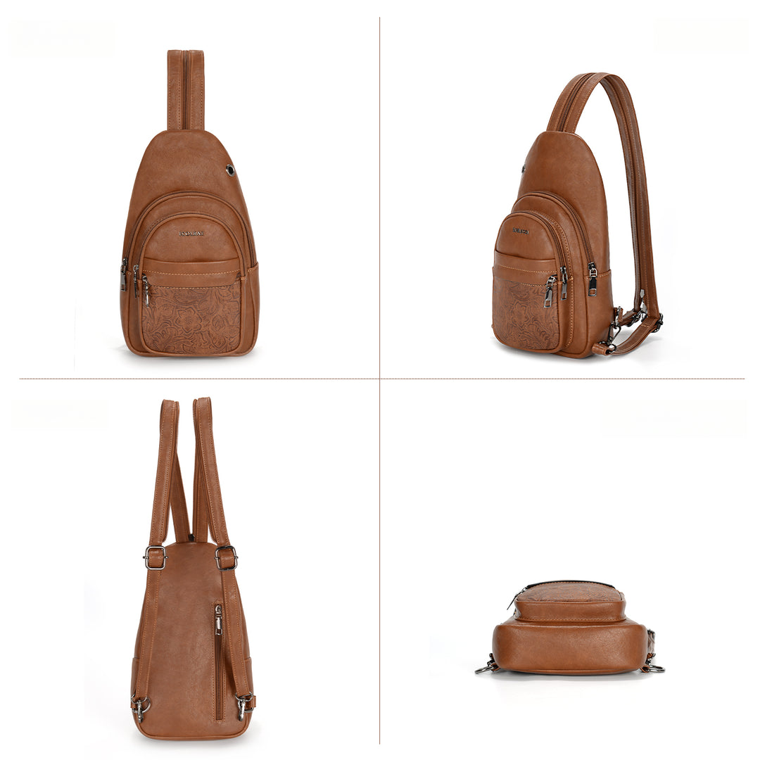 EB | Lässige Elegante Crossbody PU Schultertasche
