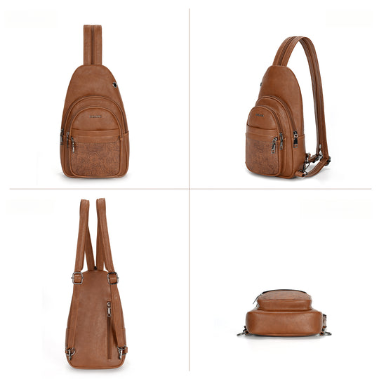 EB | Lässige Elegante Crossbody PU Schultertasche