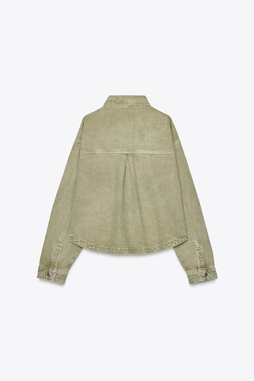 EB | Klassische Khaki Denim-Jacke für Den Alltag