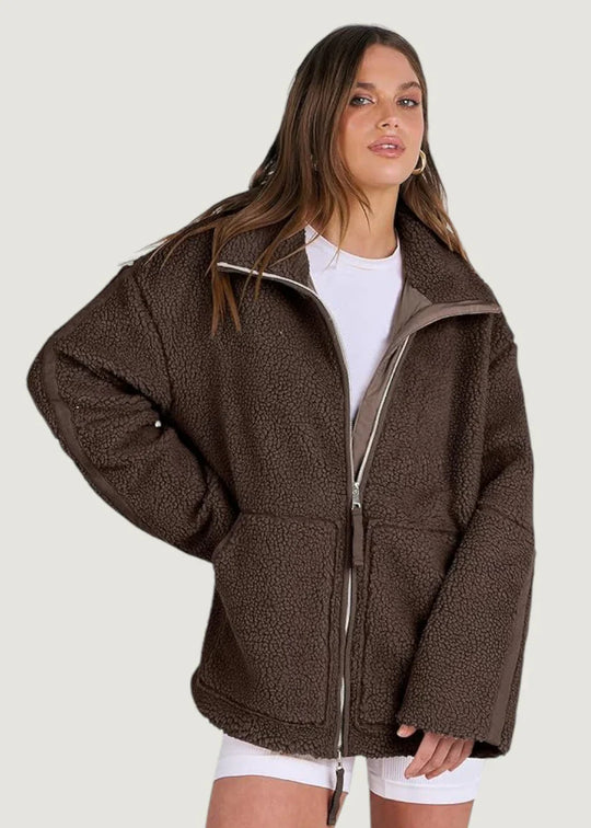 EB | Fleecejacke Creme